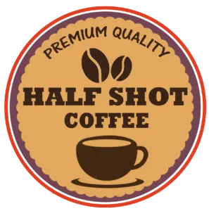 half shot logo